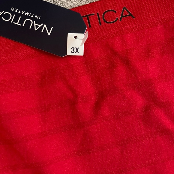 Nautica Intimates Red High Waisted Brief Underwear Size 3X - Picture 5 of 9